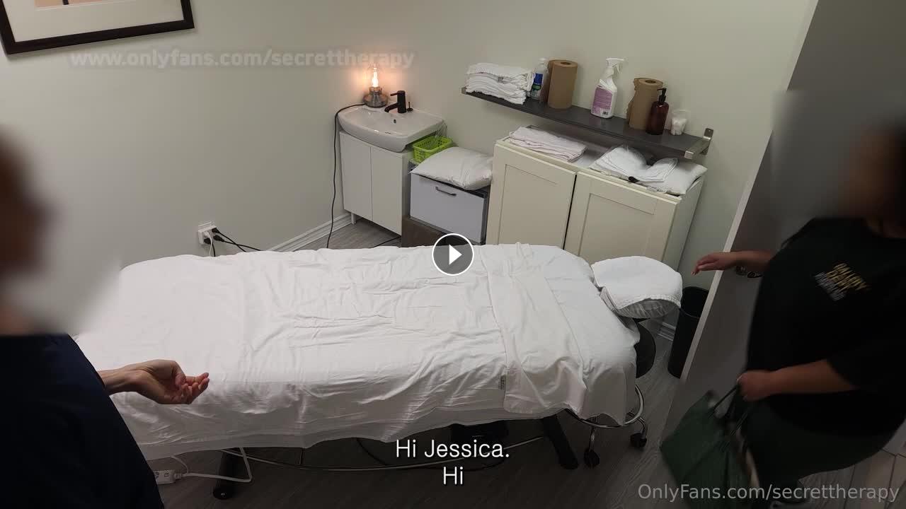 Secret Therapy – Jessica, Bubbly And Super Thic Black College Student First Massage