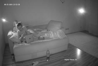 guest couple late night have sex in Sofa 2024-08-25