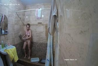 Tatiana friend showering, 22 08 2024
