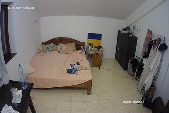 Ally Dan friend bedroom changing clothes for pool party, 26 07 2024