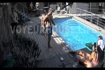 Reallifecam – Pool Drinking Party Tanning, 21 09 2023