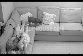 Reallifecam – Leora Handjobs Paul while He Plays With Her Tits, 15 10 2023