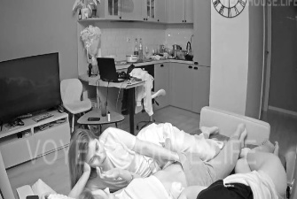 Reallifecam – Caroline and Guest Girl lesbian Hot Touch and Girls Play, 15 04 2024