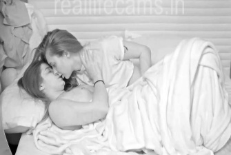 Reallifecam – Caroline and guest girl Tits sucking in bedroom, 10 09 2024
